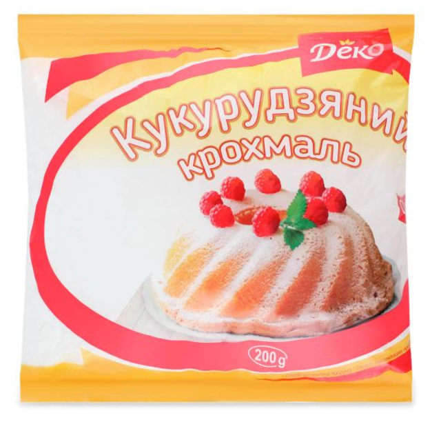 Крохмаль Деко кукурудзяний сухий, 200г